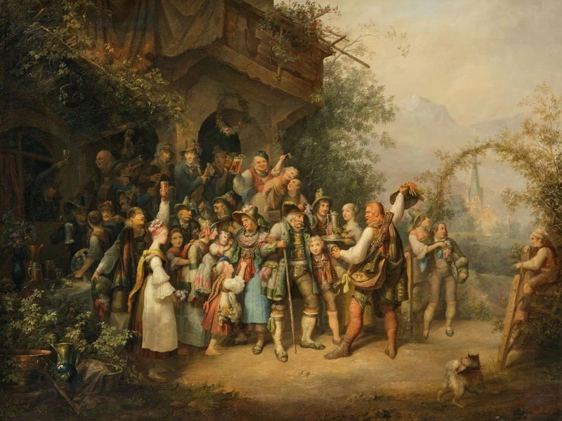 1803-Joseph Petzl - Le nozze tirolesi, 1831